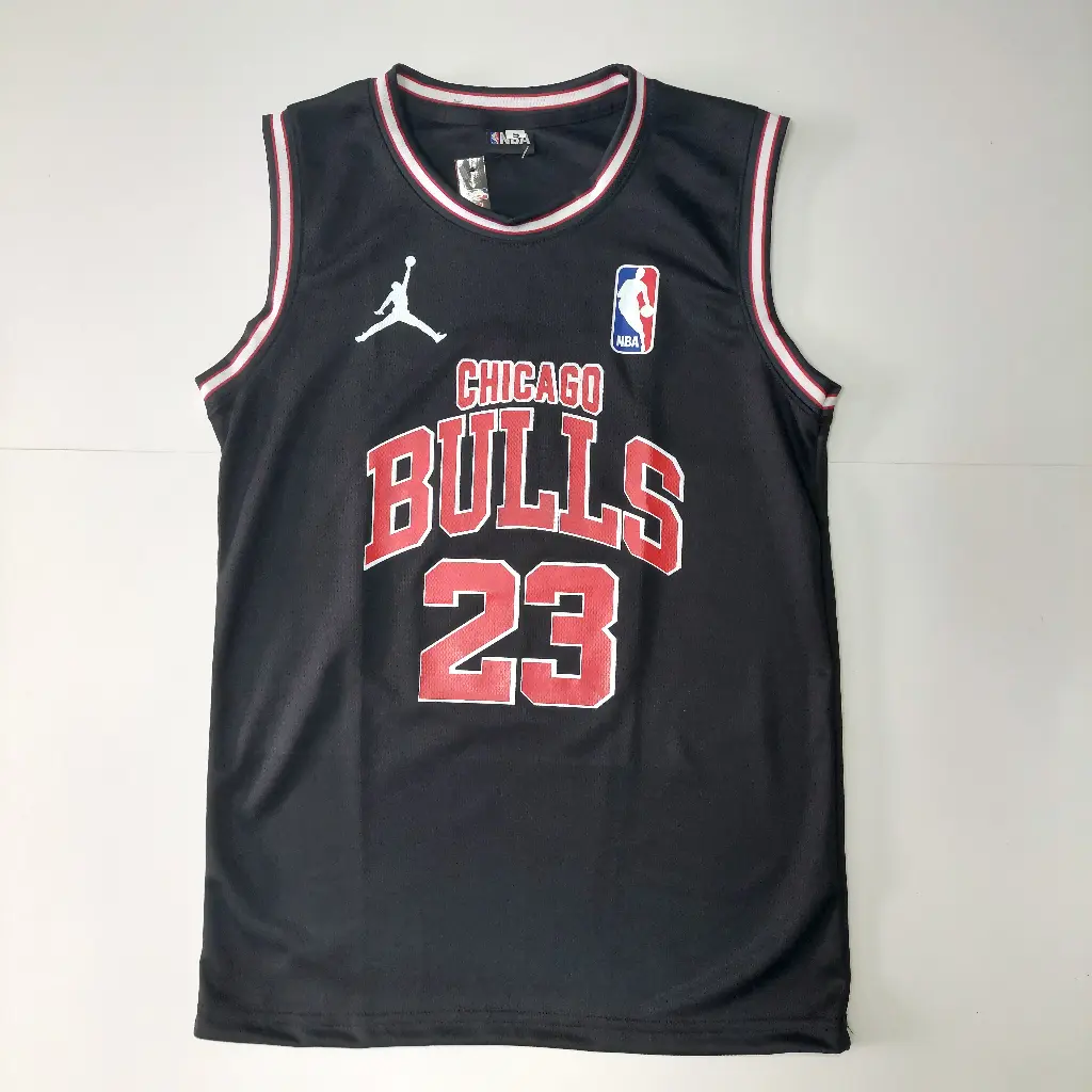 Camiseta Chicago Bulls Negro