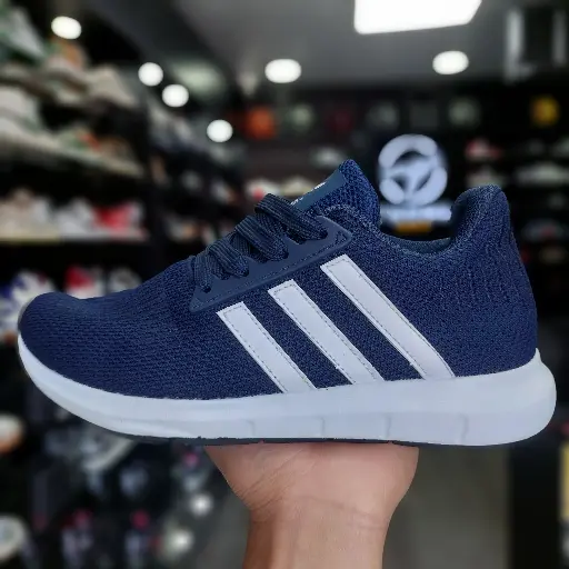 Adidas Multix Azúl Franjas Blancas