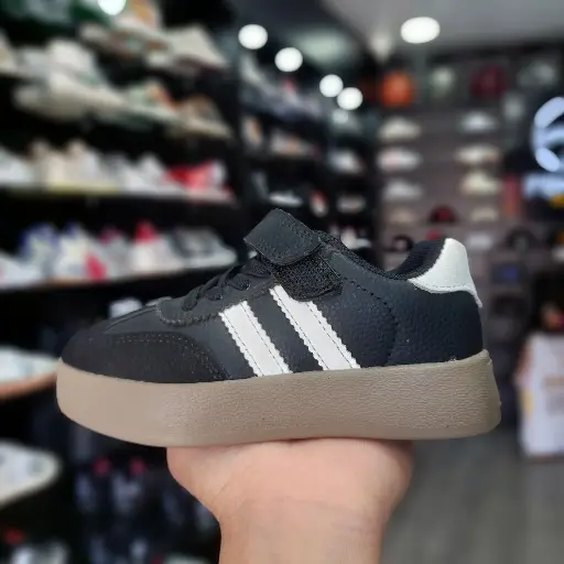 Clibee Hansen Negro Franjas Blancas Kids