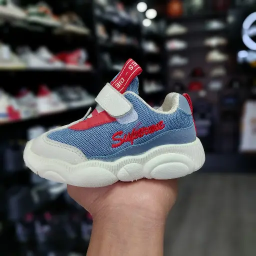 Supreme Celeste/rojo  Kids
