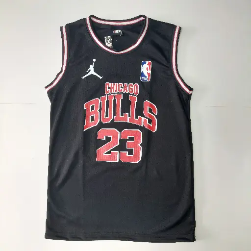 Camiseta Chicago Bulls Negro