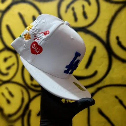 Gorra New Era 59FIFTY Los Angeles Dodgers White G5 Ajustable