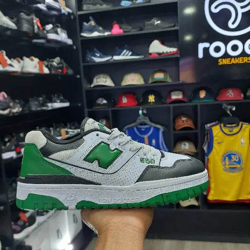 NEW BALANCE 550 Blanco/verde/negro