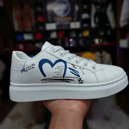 Fashion Blanco/azúl Talla 35, 36, 37, 38, 39