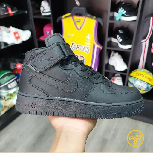 Nike Af1 Negro Alto 