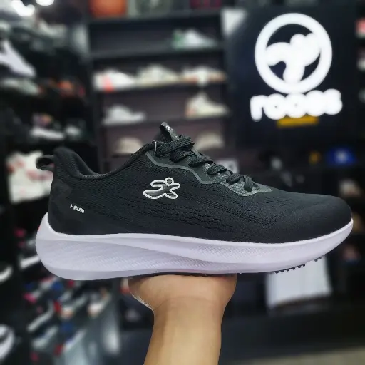 I-Run Deportivo Black White 