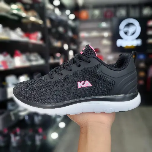 King Athletic Suela 4.0 Negro/rosado/blanco
